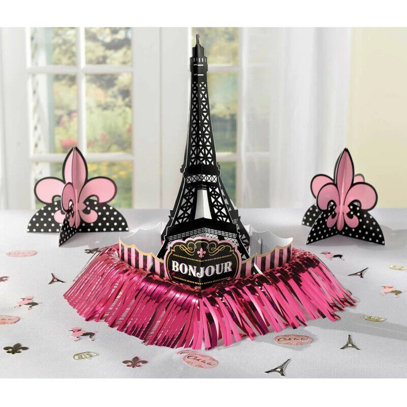 Balloon Agencies Party Supplies Day In Paris French Themed Table Decorating Kit 1 Balloon Agencies Party Supplies Day In Paris French Themed Table Decorating Kit