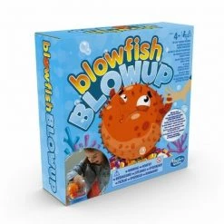CREA Hasbro Blowfish Blowup Board Game Fun Family Kids Game