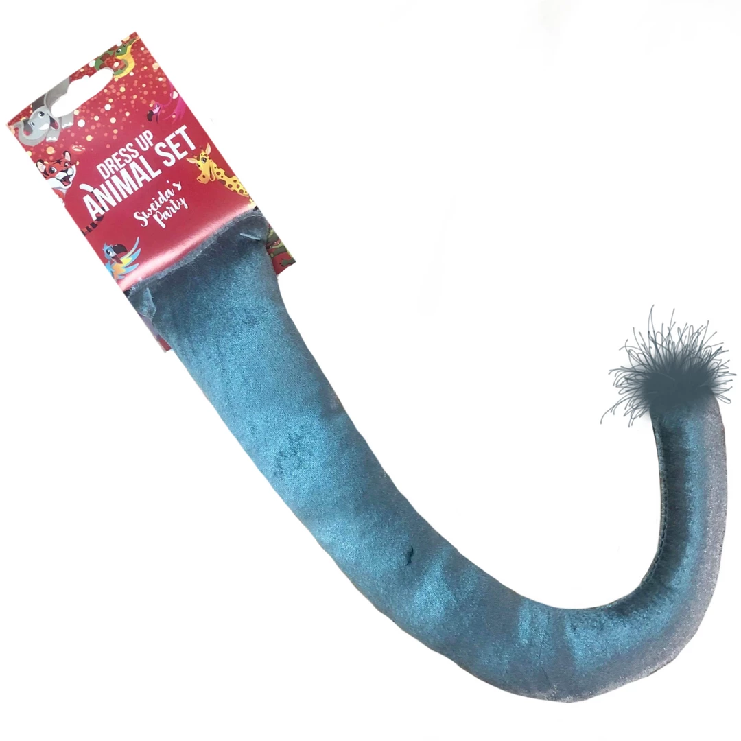 Sweidas Costume Accessories Animal Tail Black Grey Brown Costume Accessory 3 Sweidas Costume Accessories Animal Tail Black Grey Brown Costume Accessory