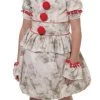 Morris Halloween Costumes Evil Dancing Clown Pennywise IT Inspired Child Scary Halloween Girls Costume