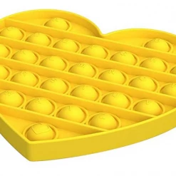 Unbranded Pop Its Heart Fidget Toy Push Bubble Stress Relief Kids Pop It Tiktok 2021 NEW