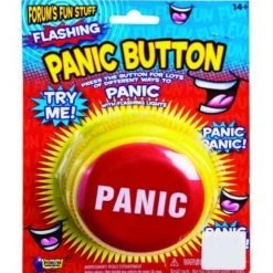 Tomfoolery Funny Push Panic Button Alarm Practical Joke Alert Novelty Office Prank Desk Gag