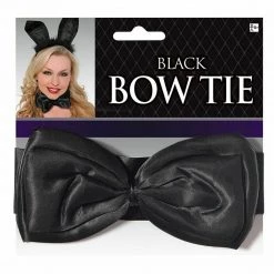 Balloon Agencies Deluxe Black Bow Tie Bunny Halloween Costume Accessory