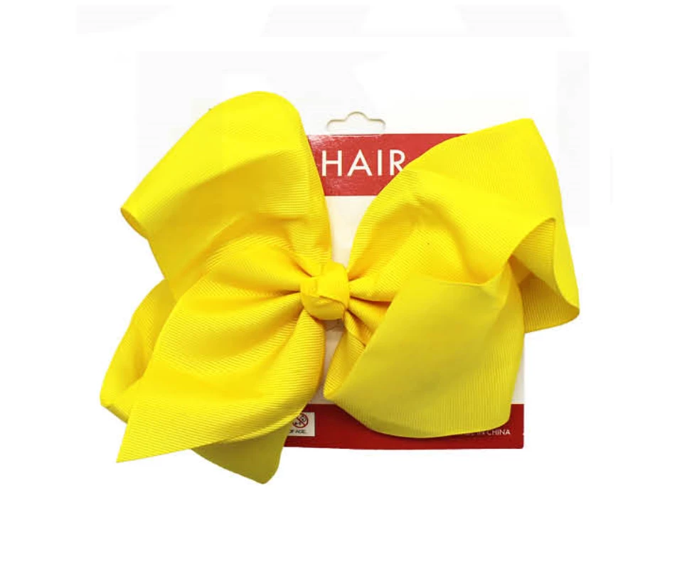 JD Party 6" Hair Bow Clip Jojo Style For Girls Teens Kids Toddle Large School Dance Party 10 JD Party 6" Hair Bow Clip Jojo Style For Girls Teens Kids Toddle Large School Dance Party