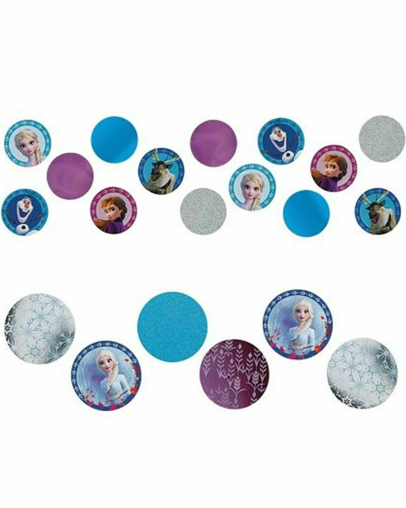 Balloon Agencies Disney Frozen 2 Giant Confetti Circles Party Decoration 3 Balloon Agencies Disney Frozen 2 Giant Confetti Circles Party Decoration