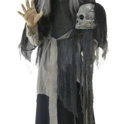 Morris Animated Lunging Haggard Witch 6ft Life Size Halloween Decoration Prop