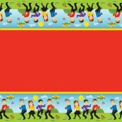 Balloon Agencies Wiggles Party Supplies Table Cover Table Cloth Decorating Decoration Birthday