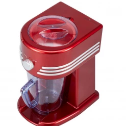 Unbranded Home & Garden Red Frozen Drink Maker Stainless Steel Cutting Blade Two Shaving Setting Classic