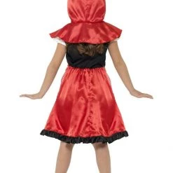 Smiffys Little Red Riding Hood Girls Costume And Basket