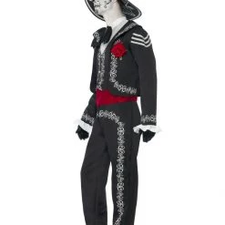 Smiffys Day Of The Dead Senor Bones Mexican Halloween Mens Costume Halloween Costumes