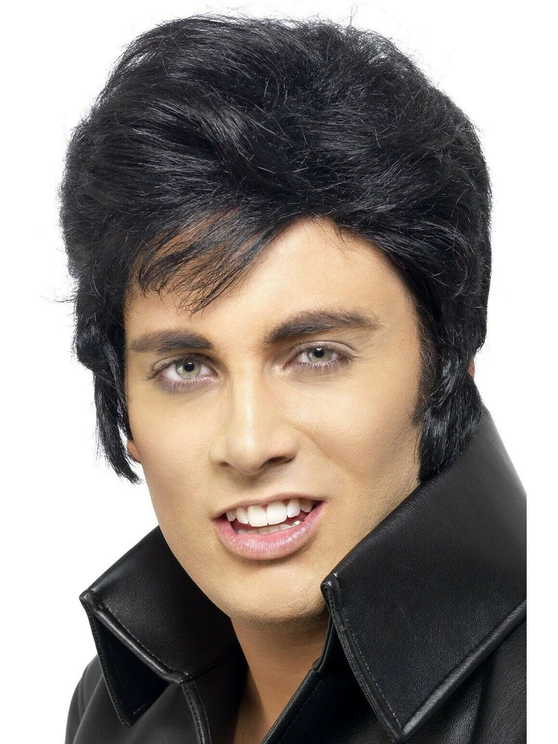 Rubies/Smiffys/Dr.Toms Elvis Presley Microphone Scarf Shades Headpiece Wig Mens Costume Accessory 5 Rubies/Smiffys/Dr.Toms Elvis Presley Microphone Scarf Shades Headpiece Wig Mens Costume Accessory