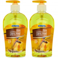 XtraCare 2 X Liquid Hand Wash Soap Deep Clean Aloe Moisturising Pump Vanilla 443ml Each