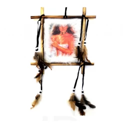 JD Party Dream Catcher Rectangle 28cm*23cm Bedroom Wall Hanging Home Decor Home & Garden