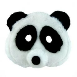 Sweidas Costume Accessories Plush Animal Mask Costume Accessory | Bear Cat Chicken Cow Lion Panda Pig