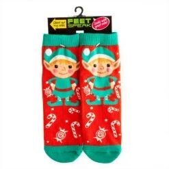 Unbranded Christmas Elf Feet Speak Socks Adult Unisex Christmas Costume Accessories 7 Unbranded Christmas Elf Feet Speak Socks Adult Unisex Christmas Costume Accessories