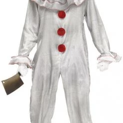Morris Costumes Halloween Costumes Carnevil Clown Pennywise IT Size STD Halloween Mens Costume