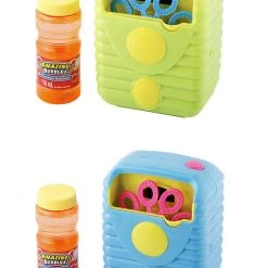 Kmart Home & Garden Bubble Machine & Fluid Bubble Blower Makes Upto 5000 Bubbles Kids Party Game