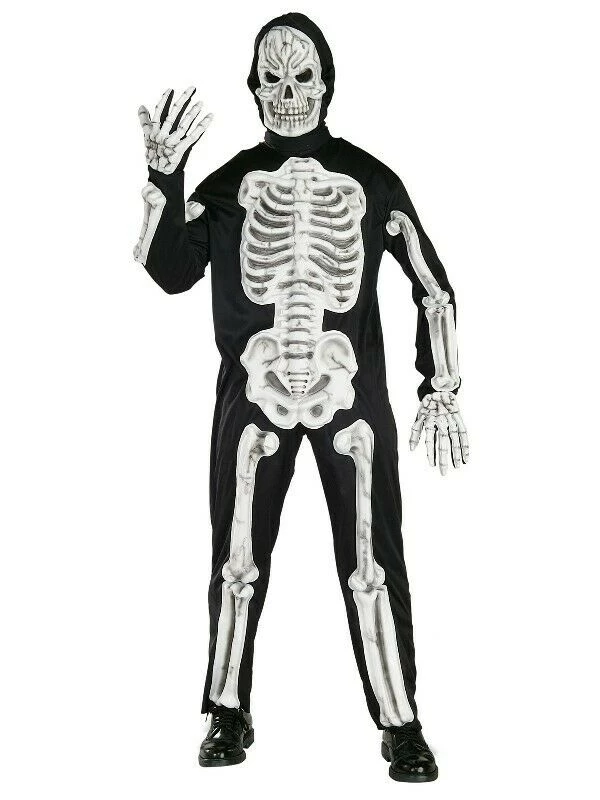 Rubie's Skeleton EVA 3D Jumpsuit Mens Halloween Costume Halloween Costumes 1 Rubie's Skeleton EVA 3D Jumpsuit Mens Halloween Costume Halloween Costumes