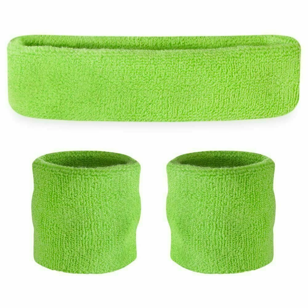 Unbranded Clothing Apparel Fluro Neon Sweatbands Wristbands Headband Tennis 80s Costume Accessory 9 Unbranded Clothing Apparel Fluro Neon Sweatbands Wristbands Headband Tennis 80s Costume Accessory