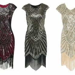 AliExpress 1920s Great Gatsby Flapper Dress Beads & Sequins Charleston Roaring 20s Vintage 18 AliExpress 1920s Great Gatsby Flapper Dress Beads & Sequins Charleston Roaring 20s Vintage