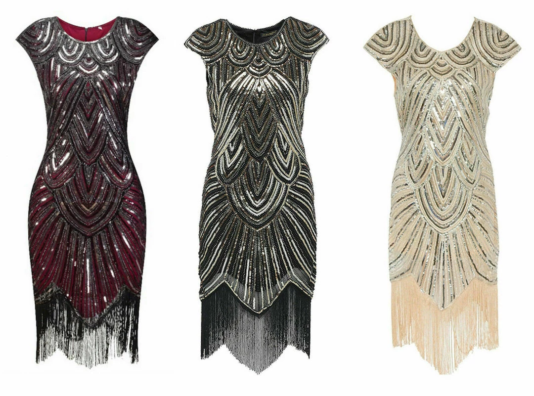 AliExpress 1920s Great Gatsby Flapper Dress Beads & Sequins Charleston Roaring 20s Vintage 7 AliExpress 1920s Great Gatsby Flapper Dress Beads & Sequins Charleston Roaring 20s Vintage
