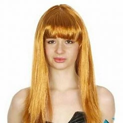 JD Party Fancy Dress Up Costume Party Long Wig Straight Cosplay Funk Disco Halloween Wigs