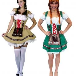 Sweidas Alpine Beer Girl Gretel German Oktoberfest Ladies Costume
