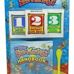 Unbranded Home & Garden Sea Monkeys Instant Life Pack Includes Water Purifier Eggs Food & Spoon