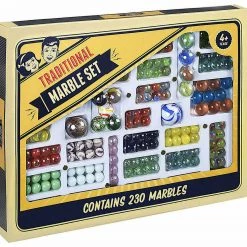 Kmart Home & Garden Traditional Glass Marbles Marble Set Game Includes 230 Marbles