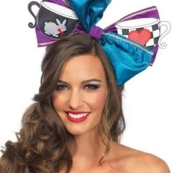 Tomfoolery Alice In Wonderland Tea Party Oversized Bow Costume Accessory 7 Tomfoolery Alice In Wonderland Tea Party Oversized Bow Costume Accessory