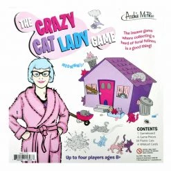 WilliamValentine Archie McPhee Crazy Cat Lady Board Game Home & Garden