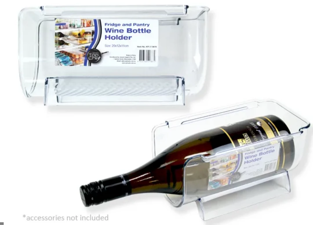 JM 1, 2 Or 6 X Stackable Fridge Pantry Food Organiser Wine Bottle Holder Storage Home & Garden 4 JM 1, 2 Or 6 X Stackable Fridge Pantry Food Organiser Wine Bottle Holder Storage Home & Garden