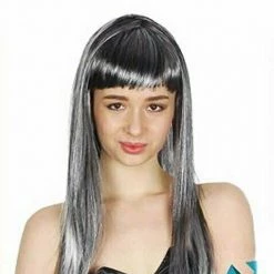 JD Party Fancy Dress Up Costume Party Long Wig Straight Cosplay Funk Disco Halloween Wigs