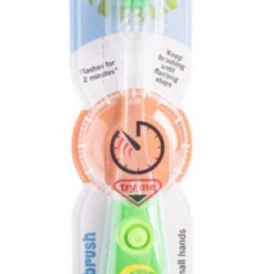 MDI Australia Green Dinosaur Light Up Toothbrush Kids For Ages 3+ Flashes For 2 Minutes Teeth Health & Beauty