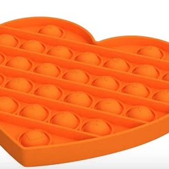 Unbranded Pop Its Heart Fidget Toy Push Bubble Stress Relief Kids Pop It Tiktok 2021 NEW