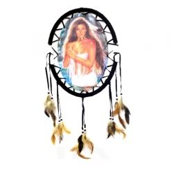 JD Party Home & Garden Dream Catcher 1 Ring Oval 37CM*30CM Bedroom Wall Hanging Home Decor