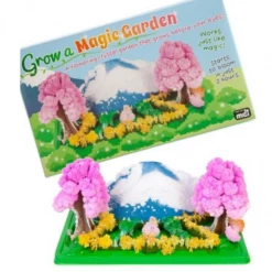 MDI Australia Grow A Magic Garden Paper Crystals Science Novelty Cool Fun Kids Gift Flowers Home & Garden