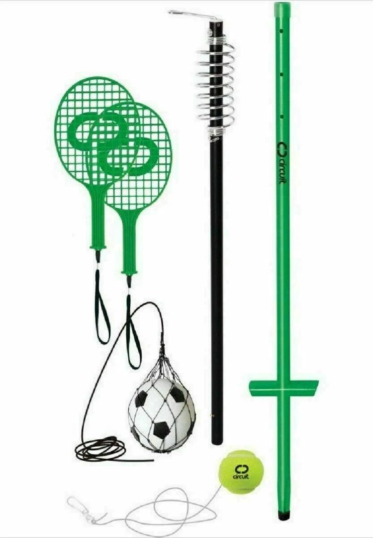 BW Totem Tennis & Soccer Set Outdoor Sports Beach Game 1 BW Totem Tennis & Soccer Set Outdoor Sports Beach Game