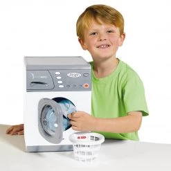 ATD Casdon Electronic Washer Wash Day Set Toy Ironing Board Clothesline House Play Home & Garden