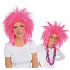 Balloon Agencies Fan Supporters Crazy Spikey Wig Ladies Mens Costume Accessory Many Colours 21 Balloon Agencies Fan Supporters Crazy Spikey Wig Ladies Mens Costume Accessory Many Colours