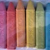ABT Crayola Washable Sidewalk Chalks 8 Pieces Of Coloured Chalk Home & Garden