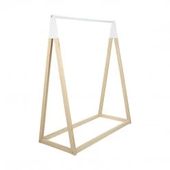 Kmart Nursery Clothes Rack Kids Garment Wooden Hanger Baby Storage Clothing Stand Wood