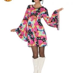 Rubies Costumes 60s 70s Hippie Babe Go Go Girl Disco Diva Mod Girl Ladies Costume