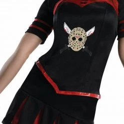 Rubie's Friday The 13th Jason Cheerleader Secret Wishes Corset Halloween Ladies Costume Halloween Costumes
