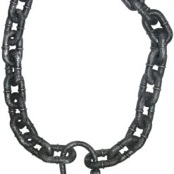 Unbranded Halloween Props/Decoration 94cm Chain With Lock Jail Scene Haunted House Halloween Decoration Prop