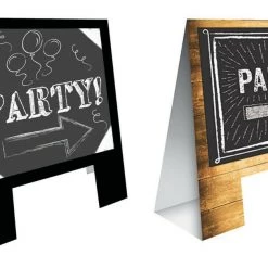 Balloon Agencies Party Supplies Bar Table Chalkboard Easel Sign Party Decoration