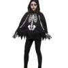Smiffys Halloween Costumes Skeleton Kit Girls Boys Halloween Costume