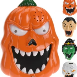 Spookytime Halloween Props/Decoration Animated Talking Doorbell & Pop Out Spider Halloween Prop Witch Pumpkin Vampire 17 Spookytime Halloween Props/Decoration Animated Talking Doorbell & Pop Out Spider Halloween Prop Witch Pumpkin Vampire