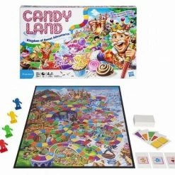 CREA Hasbro Candyland Board Game Reach King Kandys Castle Kids Family Game