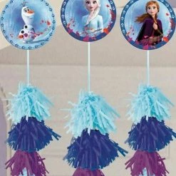 Balloon Agencies Party Supplies Disney Frozen 2 Pack Of 3 Hanging Party Decorations